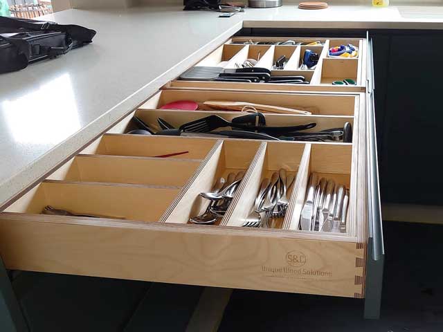 bespoke cutlery drawers