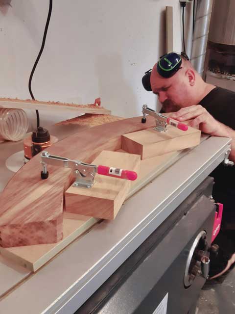 wood shaping preparation